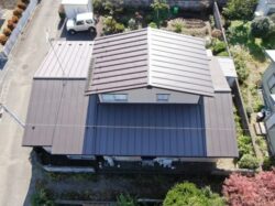 岩手県　奥州市水沢　S様邸　屋根塗装・外壁塗装・雨どい塗装