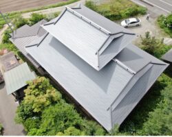 岩手県北上市T様邸　屋根塗装工事・外壁コーキング工事・屋根葺き替え工事