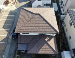 岩手県 胆沢郡 T様邸　屋根カバー工法と外壁修繕工事