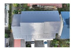 岩手県奥州市 H様邸 テラス屋根張替え工事・雨どい修繕工事・瓦屋根修理工事