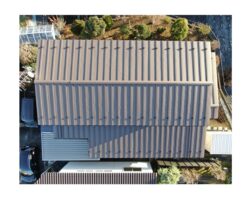 岩手県北上市　K様邸　屋根一部葺き替え工事・外壁修繕工事・軒天工事